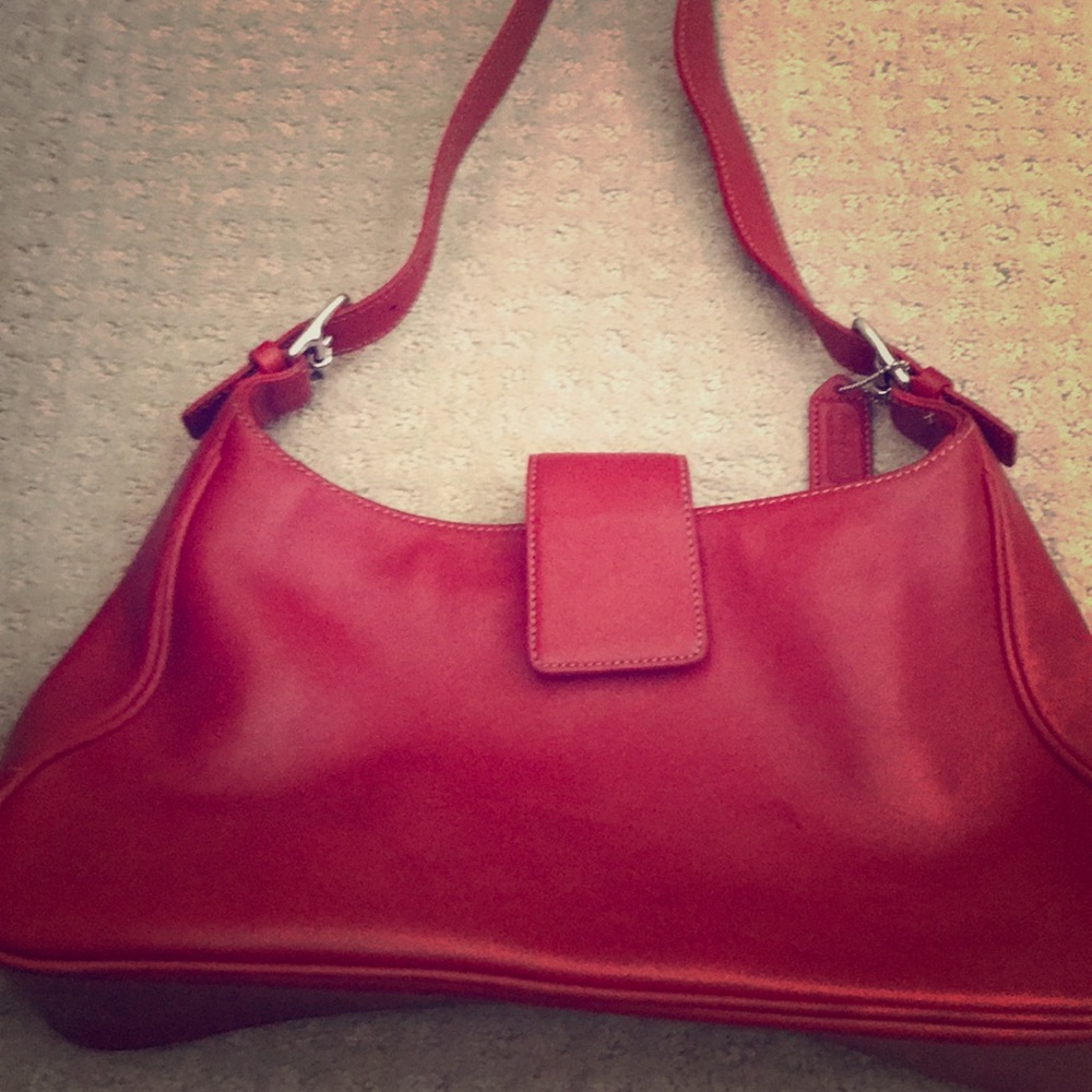 Red Coach Bag